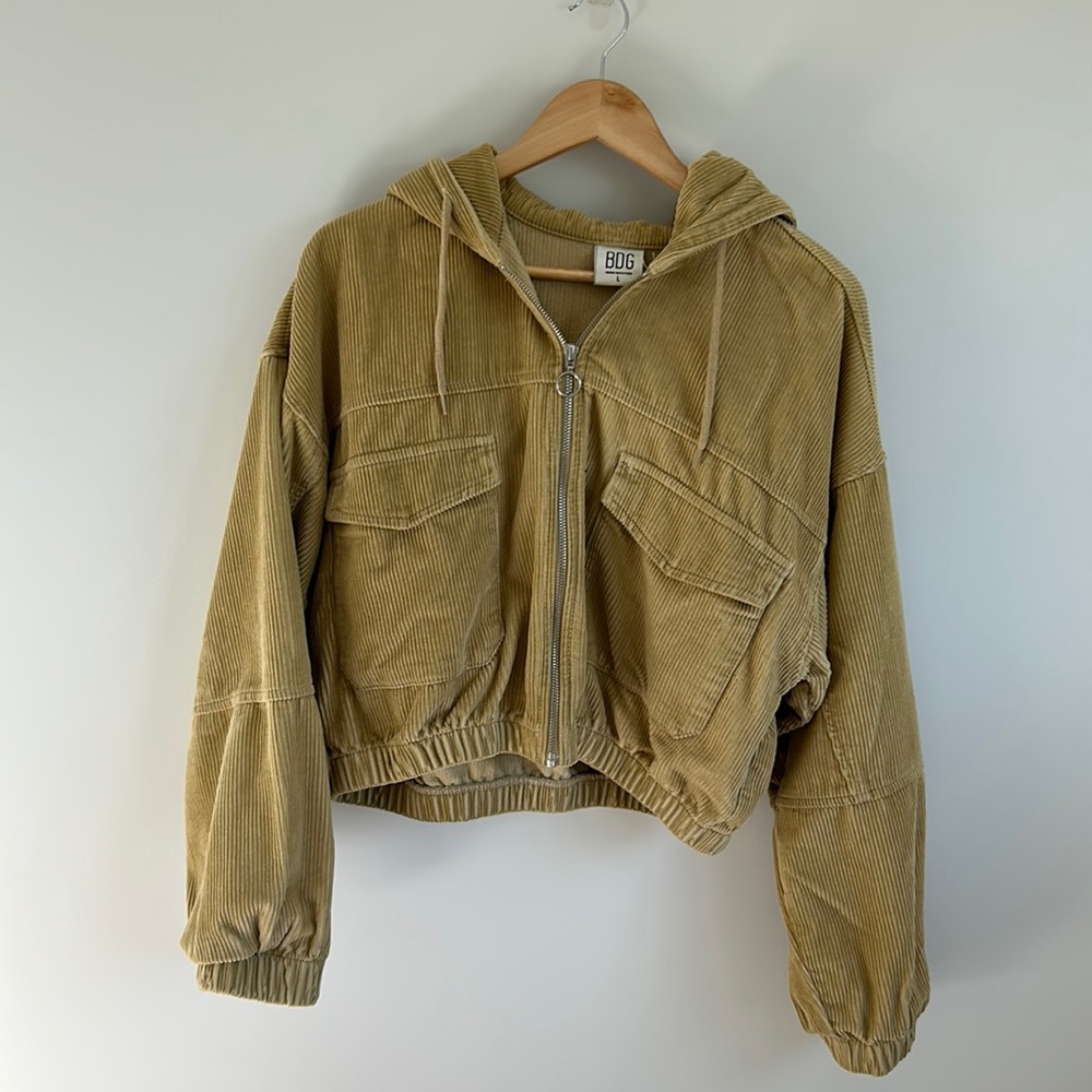 BDG Cropped Corduroy Jacket